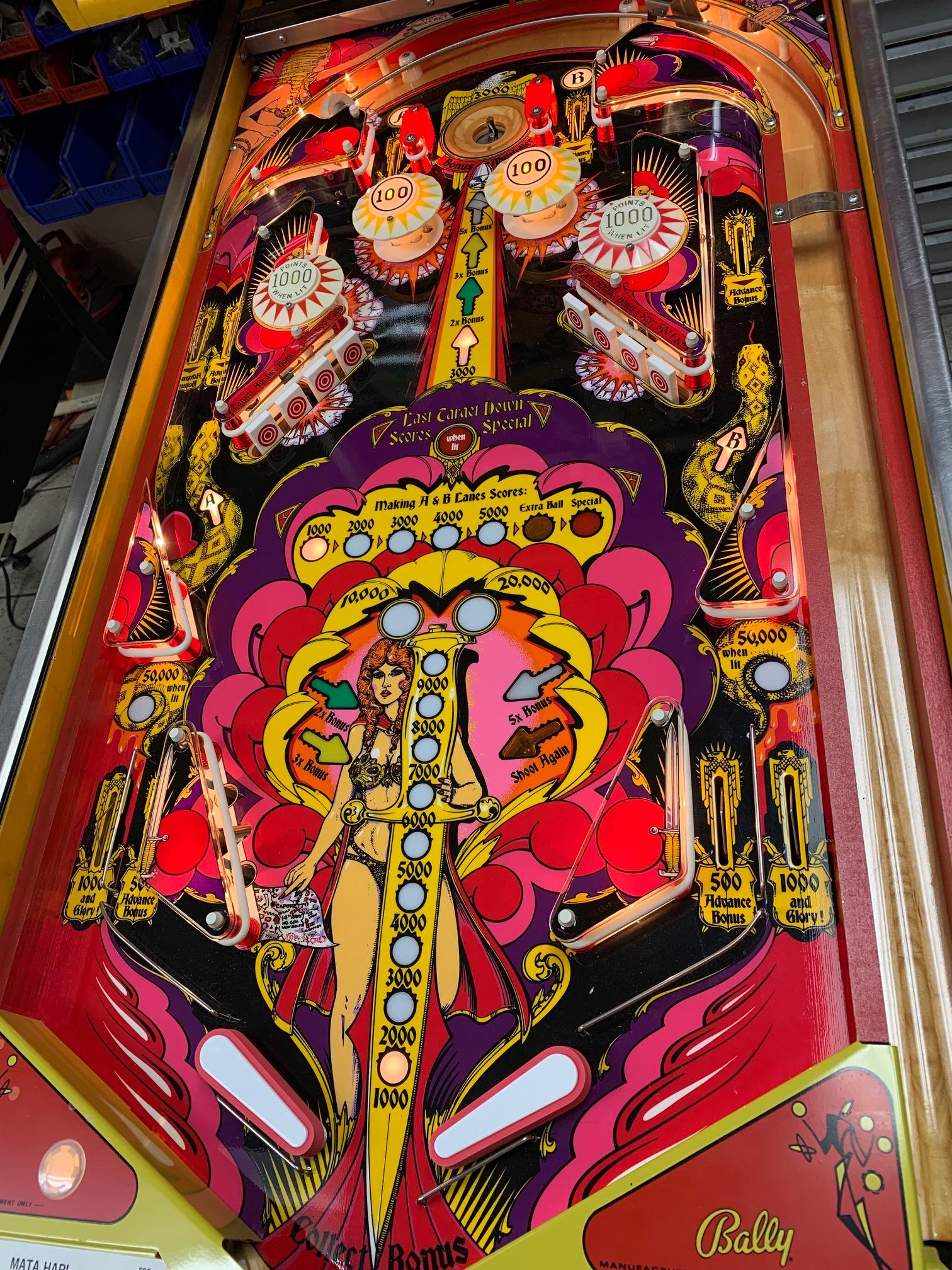 For sale Mata Hari EM for sale Pinside Market