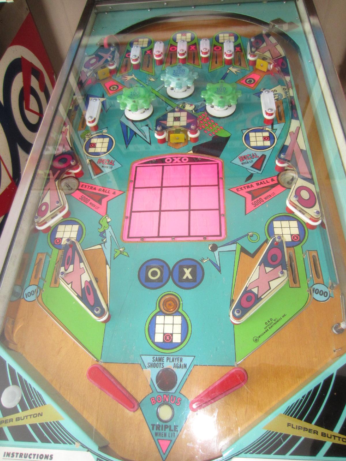 1970 Williams OXO pinball machine for sale Youngstown, OH
