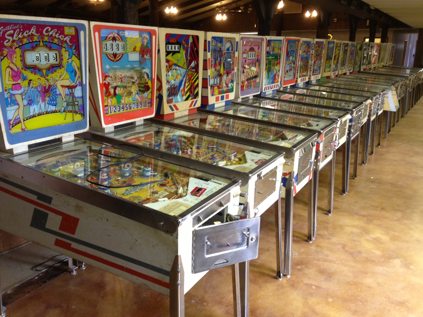 Populating the museum with pinball games | Ann Arbor VFW Pinball Museum ...
